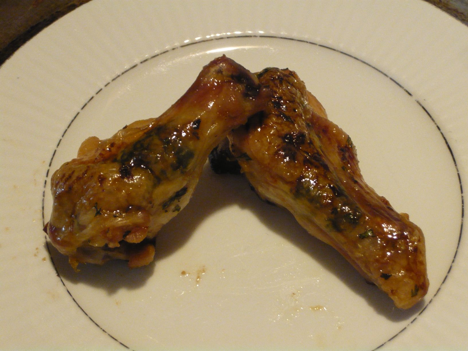 Citrus Honey Balsamic Herb Stuffed Wings
