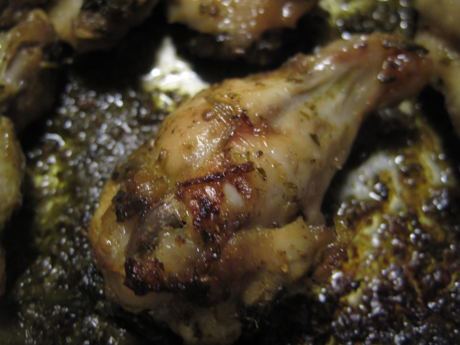 Coriander and Kaffir Lime wings