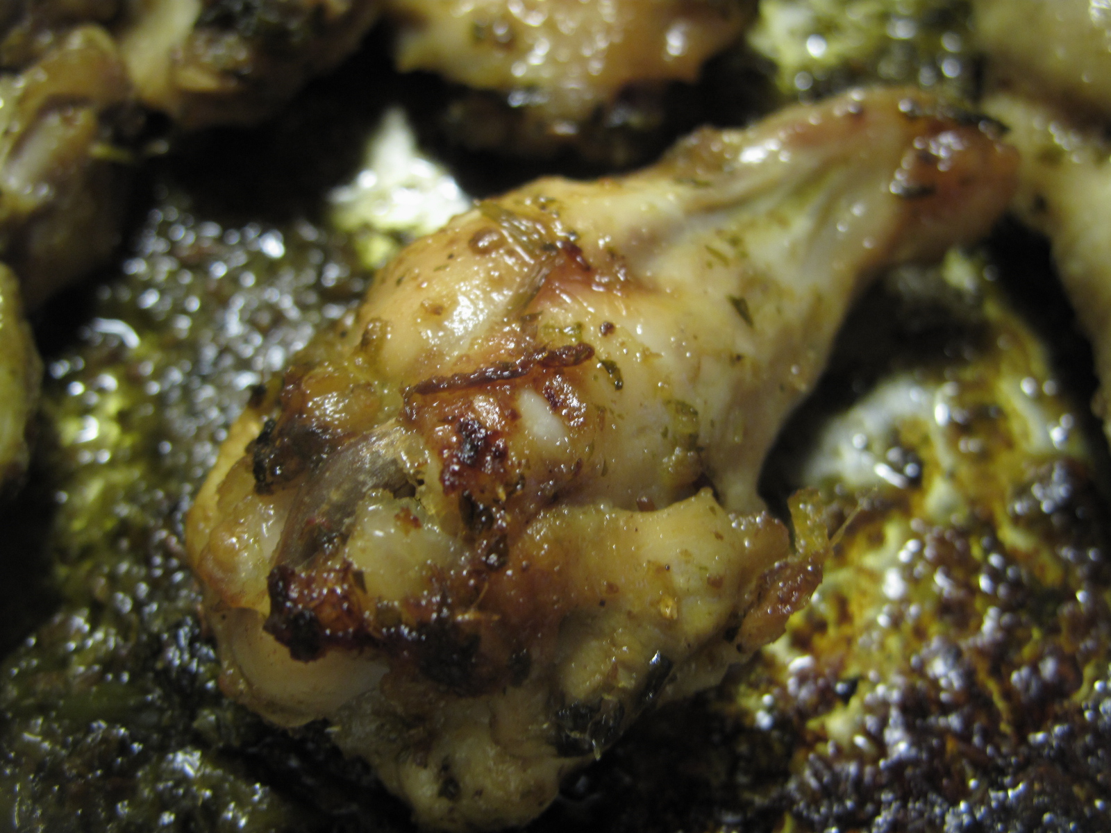 Coriander and Kaffir Lime wings
