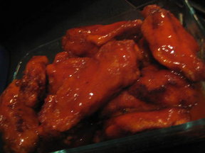 Sweetly Hot Fried Chicken Wings
