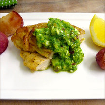 Radish and Basil Pesto