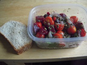 lentils, onions, and the kitchen sink