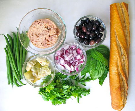 Pan Bagnat:  Le French Tuna Salad Sandwich