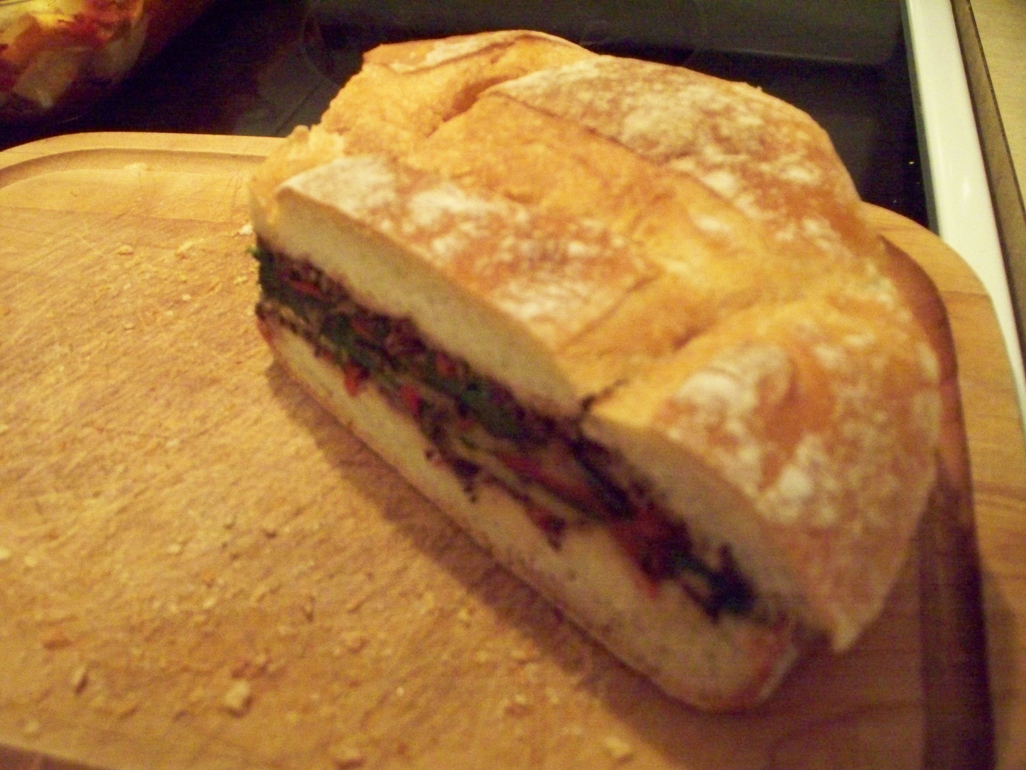 All Vegetable Muffaletta