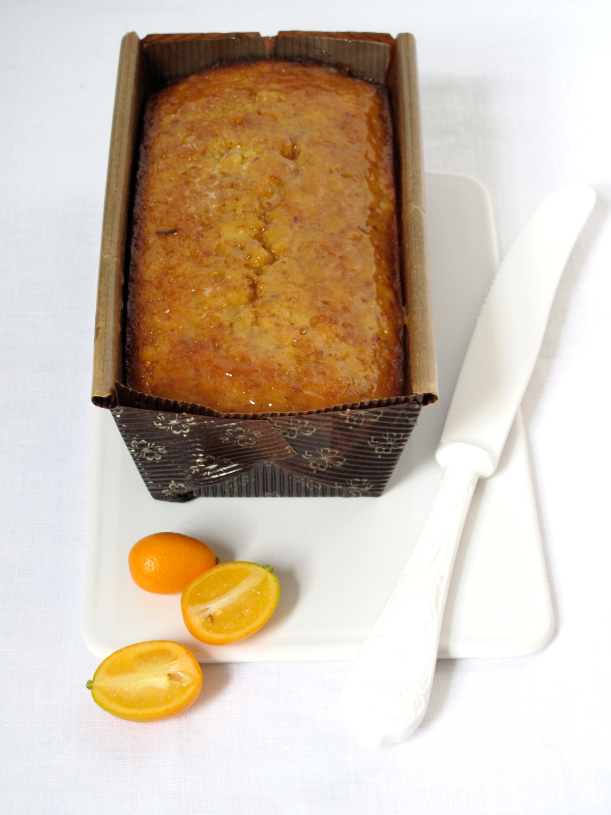 KUMQUAT + ALMOND TEA CAKE