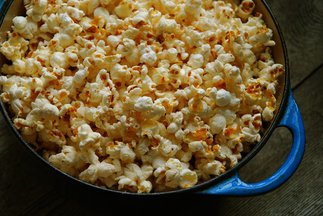 Popcorn Popped in Bacon Fat