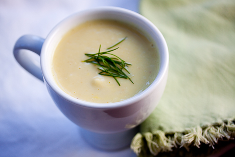 Creamy Curried Cauliflower Soup