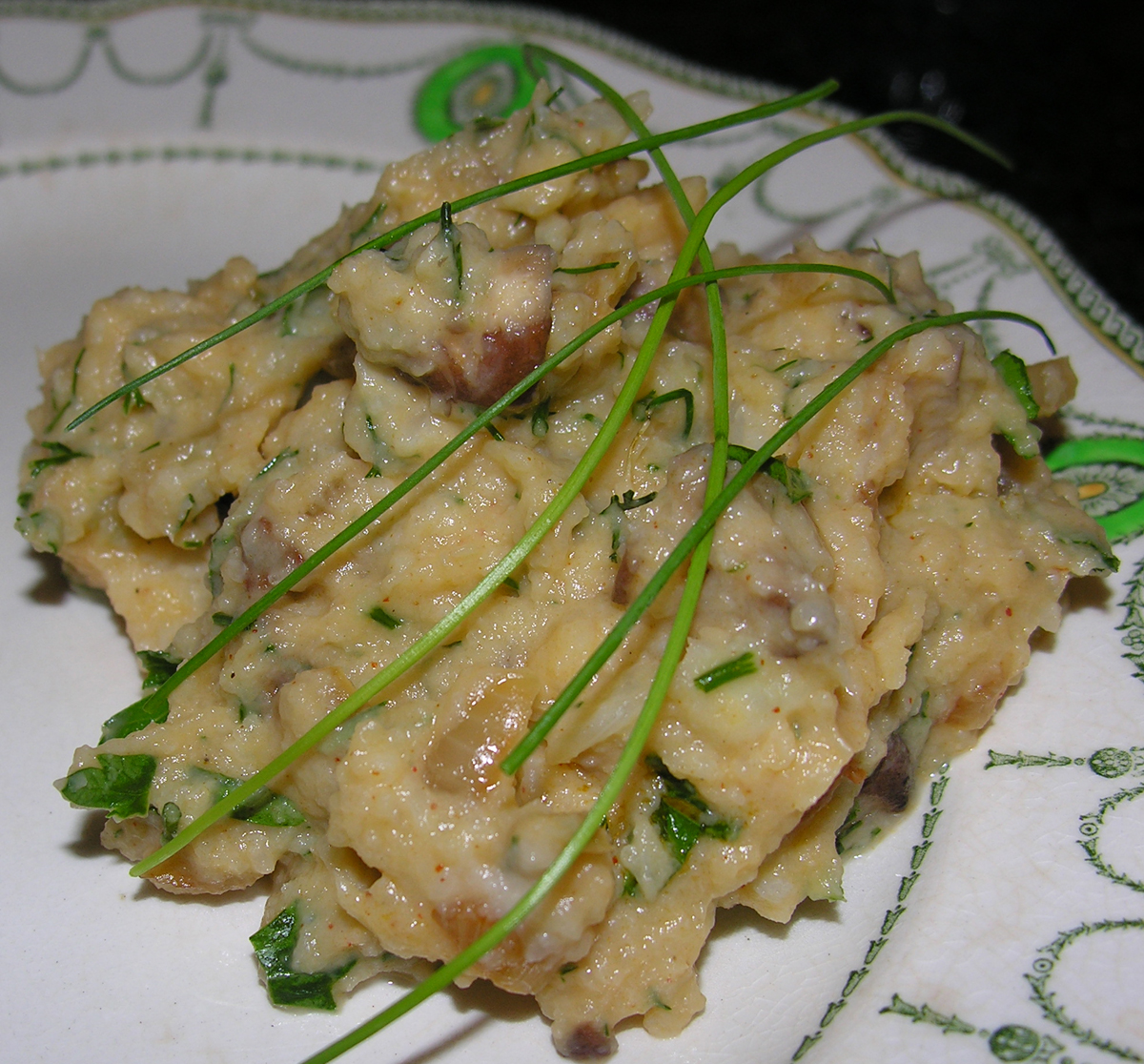 Herbed Cauliflower Mash