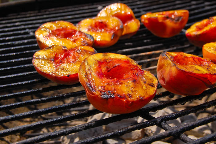 Grilled Peaches