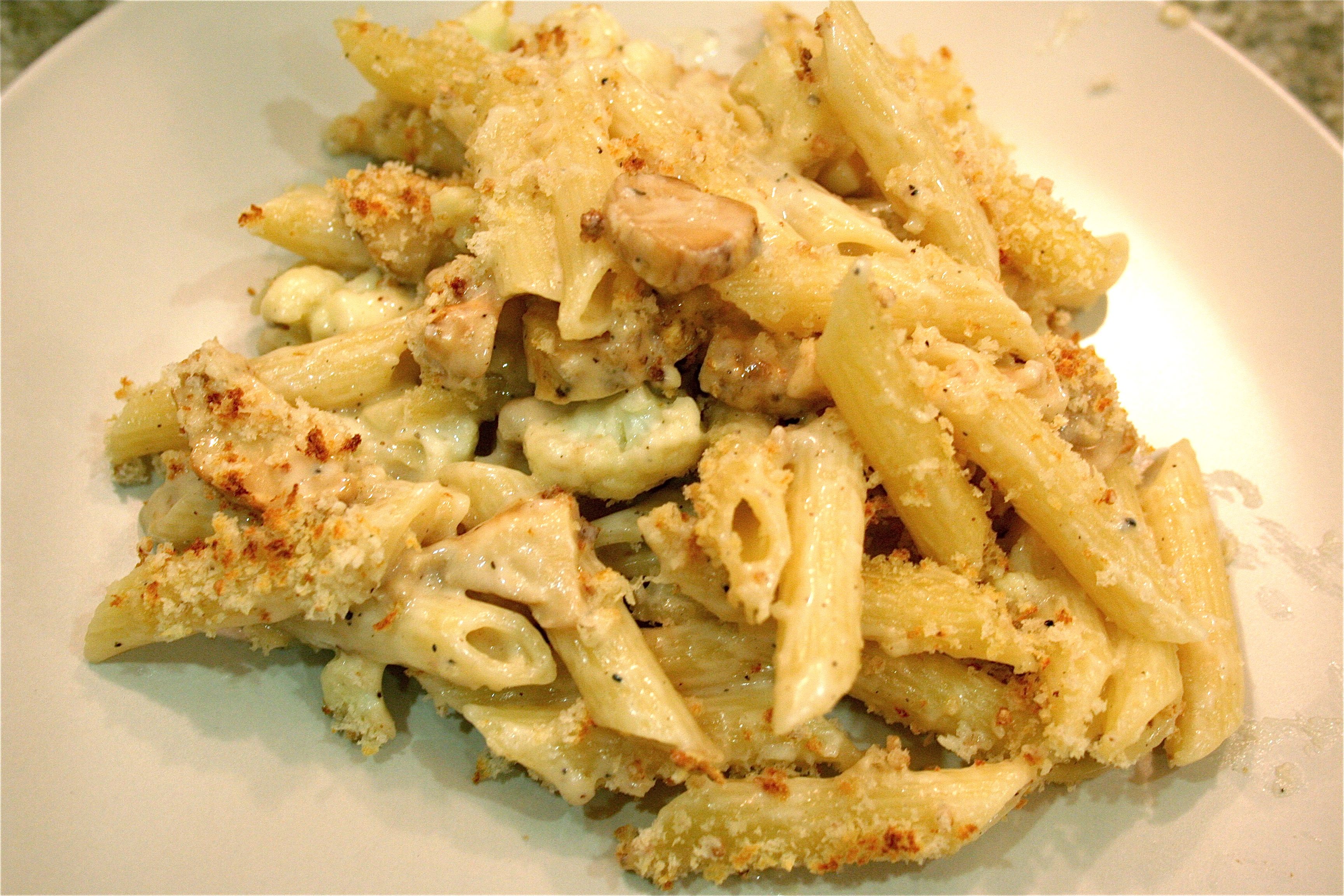 Cauliflower Mac and Cheese Gratinée