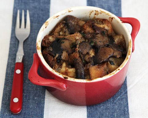 Mushroom_bread_pudding