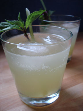 Basil-grapefruit
