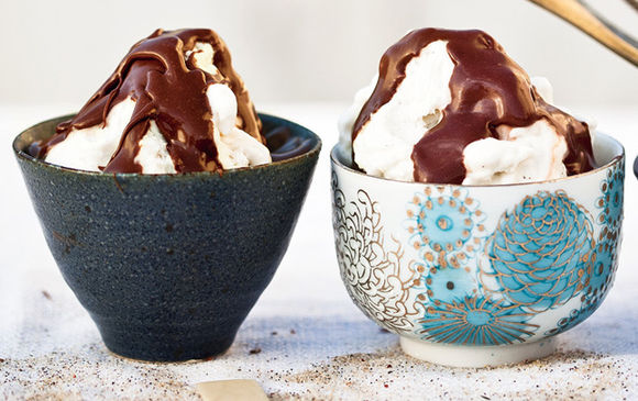 Hot-fudge-sauce