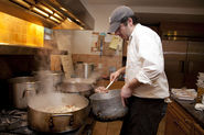 Big Feast for Sandy Relief: A Day in the Kitchen