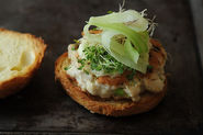 Dinner Tonight: Tuna Burgers + Miso Cabbage Salad