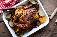 Grill Roasted Chicken for Memorial Day
