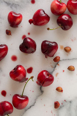 Pitted-cherries