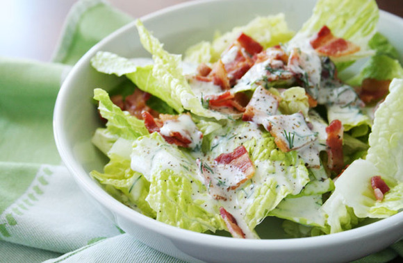 Bacon-salad