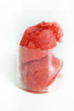 Boozy Strawberry Sorbet