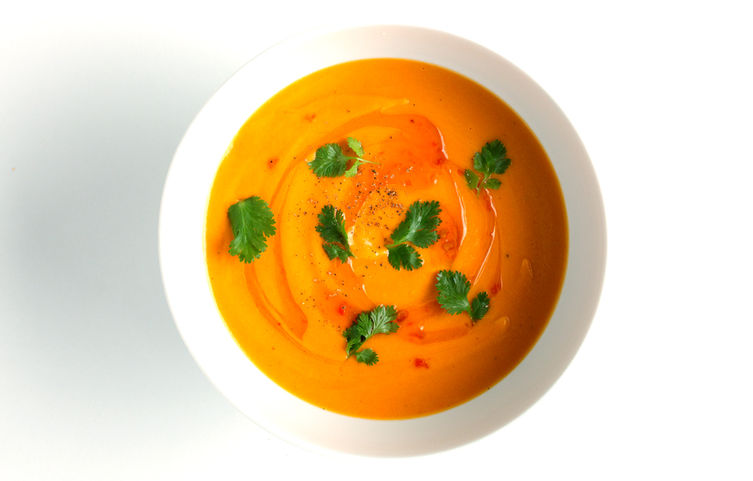 Carrot-coconut-soup