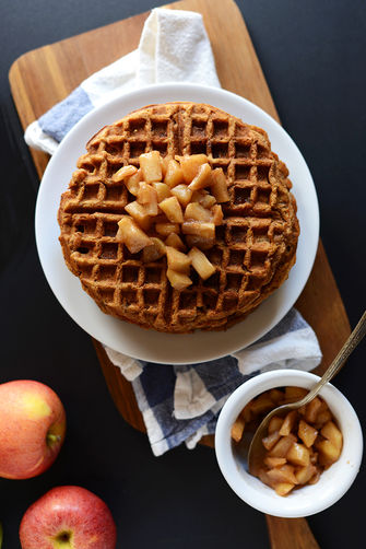 Vegan-apple-waffles-minimalistbaker.com_