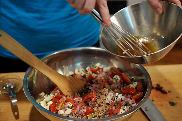 Summer Farro Salad