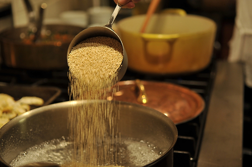 One Pot Kale and Quinoa Pilaf