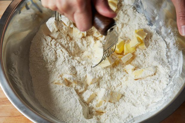 White Peach and Lemon Thyme Galette