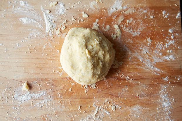 White Peach and Lemon Thyme Galette