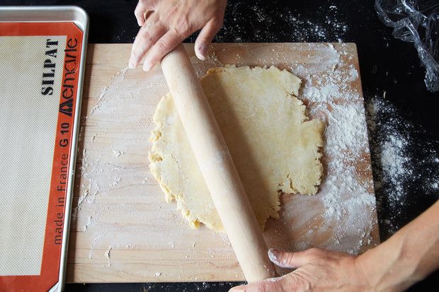 White Peach and Lemon Thyme Galette