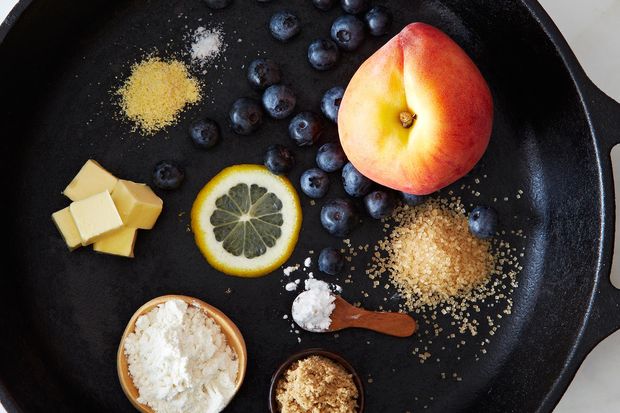 Perfect Peach-Blueberry Pandowdy