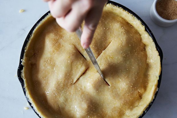 Perfect Peach-Blueberry Pandowdy