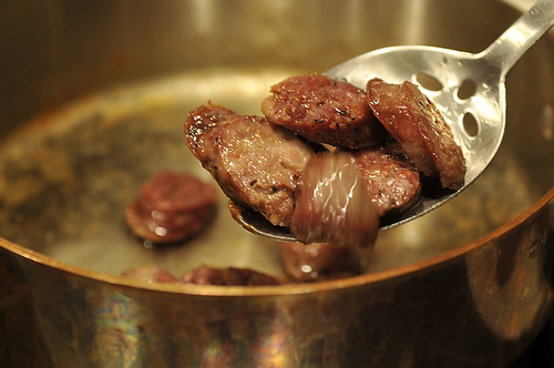 Lentil and Sausage Soup for a Cold Winter's Night