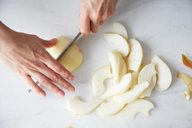 Masala Spiced Pear Pie