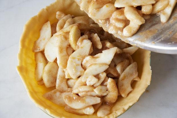 Masala Spiced Pear Pie