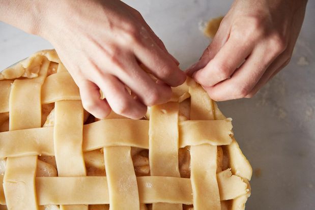 Masala Spiced Pear Pie