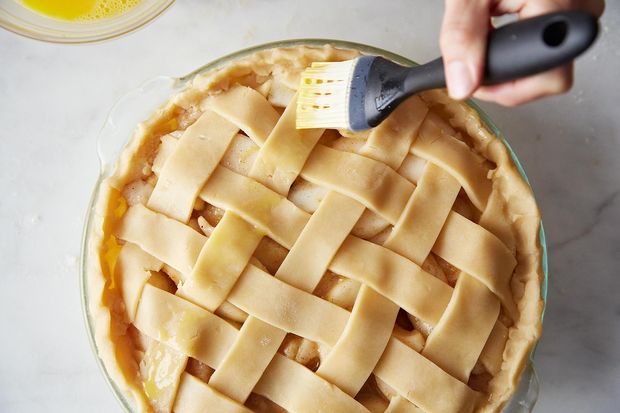 Masala Spiced Pear Pie
