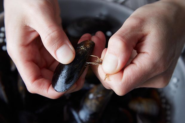 Mussels Dijonnaise (Steamed Mussels with Mustard Sauce)
