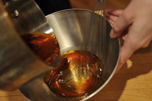 Roasted Broccoli with Smoked Paprika Vinaigrette and Marcona Almonds