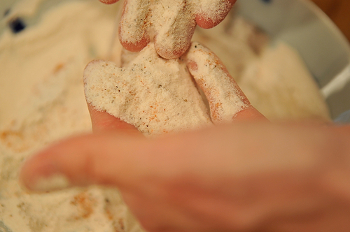 Fried Oysters with Saffron Aioli