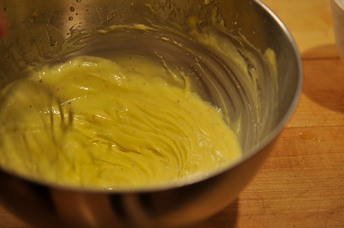 Fried Oysters with Saffron Aioli