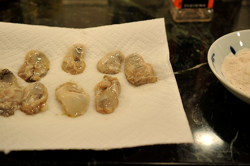 Fried Oysters with Saffron Aioli