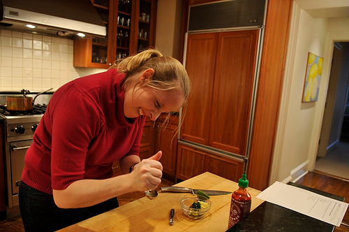Grilled (or Broiled) Oysters with a Sriracha Lime Butter