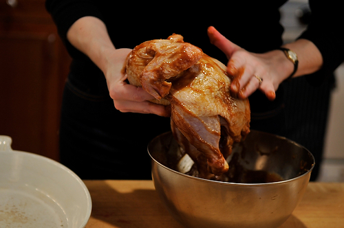 Misoyaki Roast Chicken with Shoyu Onion Sauce
