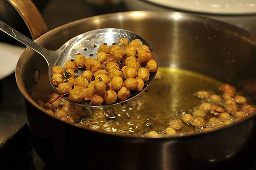 Smoky Fried Chickpeas