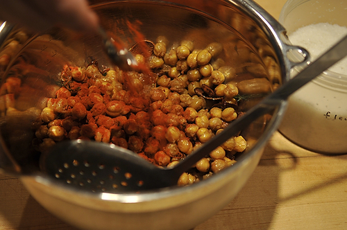Smoky Fried Chickpeas