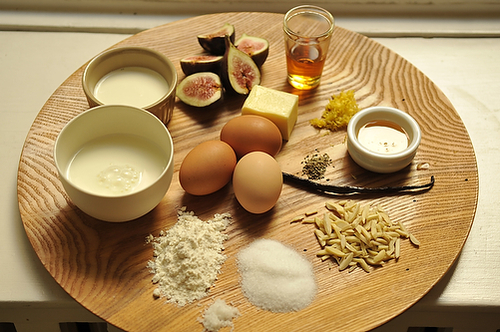 Fig and Anise Clafoutis