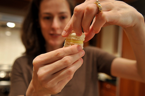 Meyer Lemon Macarons