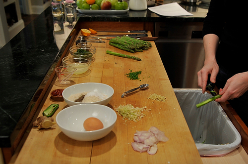 Thai-Inspired Asparagus Salad with Fried Meyer Lemon