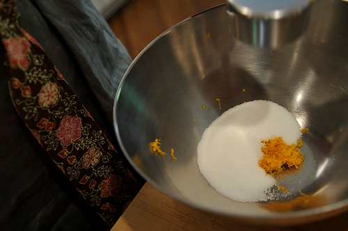 Rhubarb with Earl Grey Tea, Cardamom, and Orange Zest